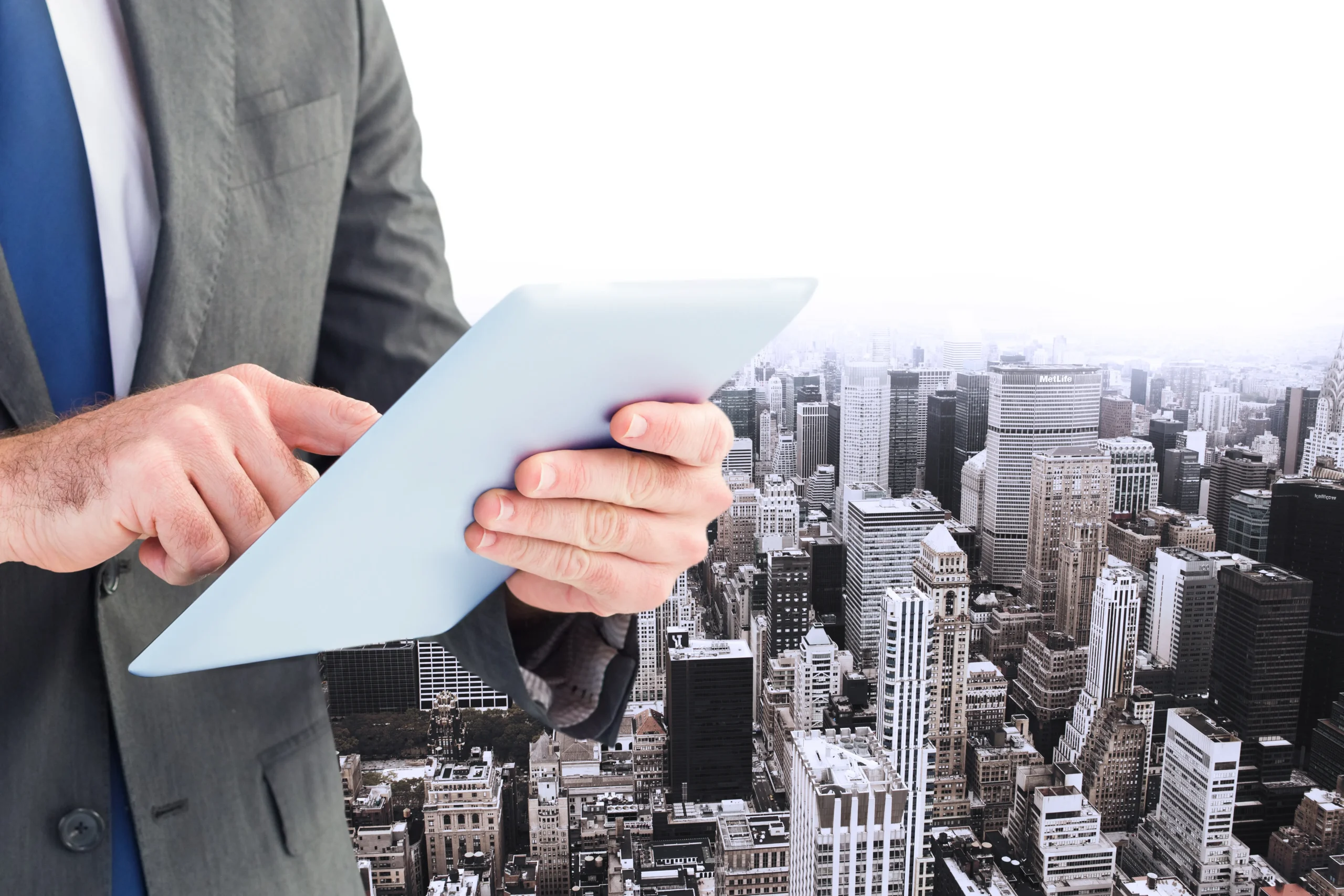 Property management professionals coordinating tasks